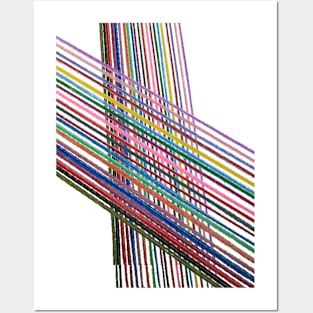 Lines of Color Posters and Art